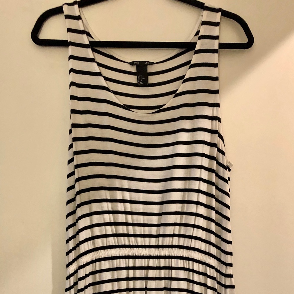 Striped tank dress